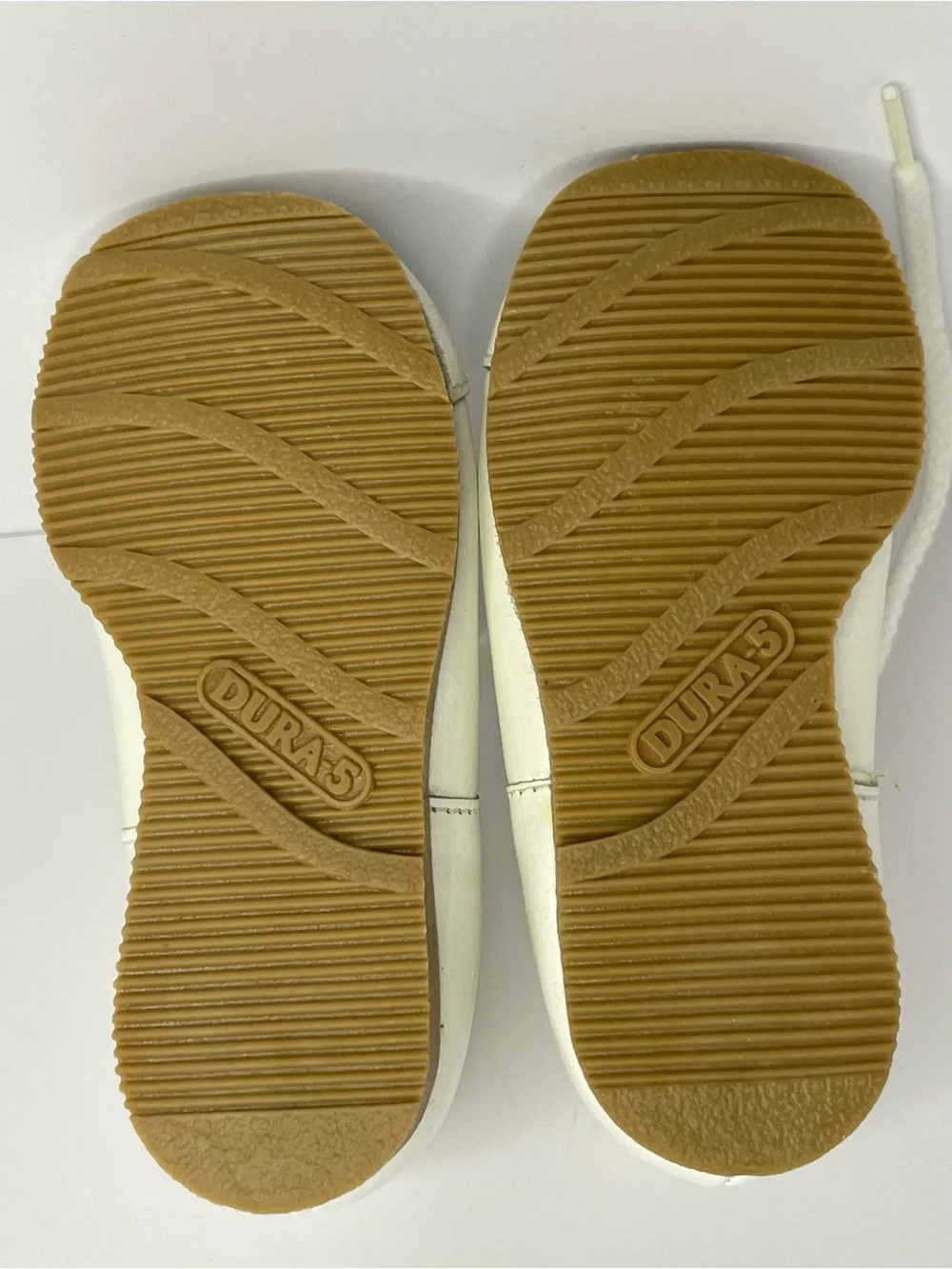 Vintage Toddletime White Leather Baby Walker Shoes Size 3 M USA